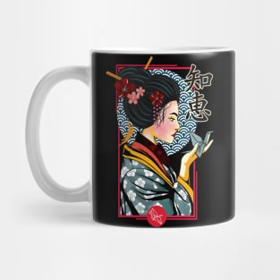 Geisha Origami Mug